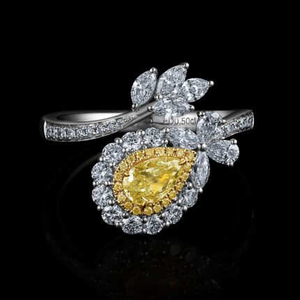 R24333YW-156040 18KYW 3.87G 1CD 0.53CT 2PD 0.15CT 6MD 0.38CT 26RD 0.43CT 19YD 0.05CT
