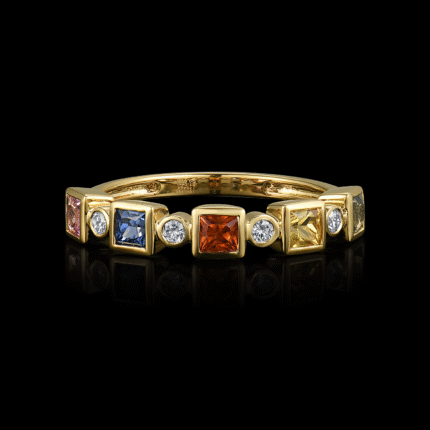 R27221Y-MIX-LG-175419 18KY 2.42G 5PRSA 0.9CT 4RD 0.09CT