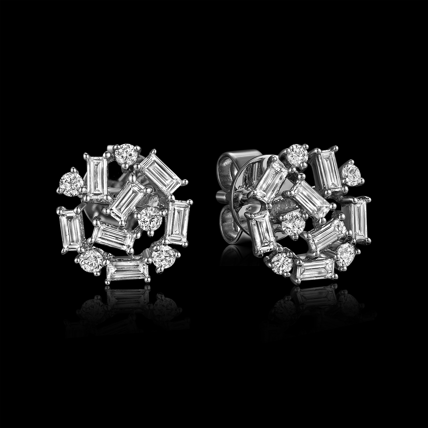 US SHOW STOCK LIST-220 E11707W-Z000336 18KT 1.58G 14BD 0.46CT 10RD 0.12CT