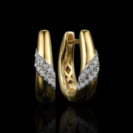 E29957YW-LG-183165 18KT 2.47G 32RD 0.13CT