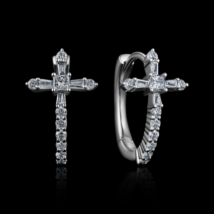 BKE101591W-158657 18KT 2.29G 8BD 0.07CT 2PRD 0.1CT 18RD 0.21CT