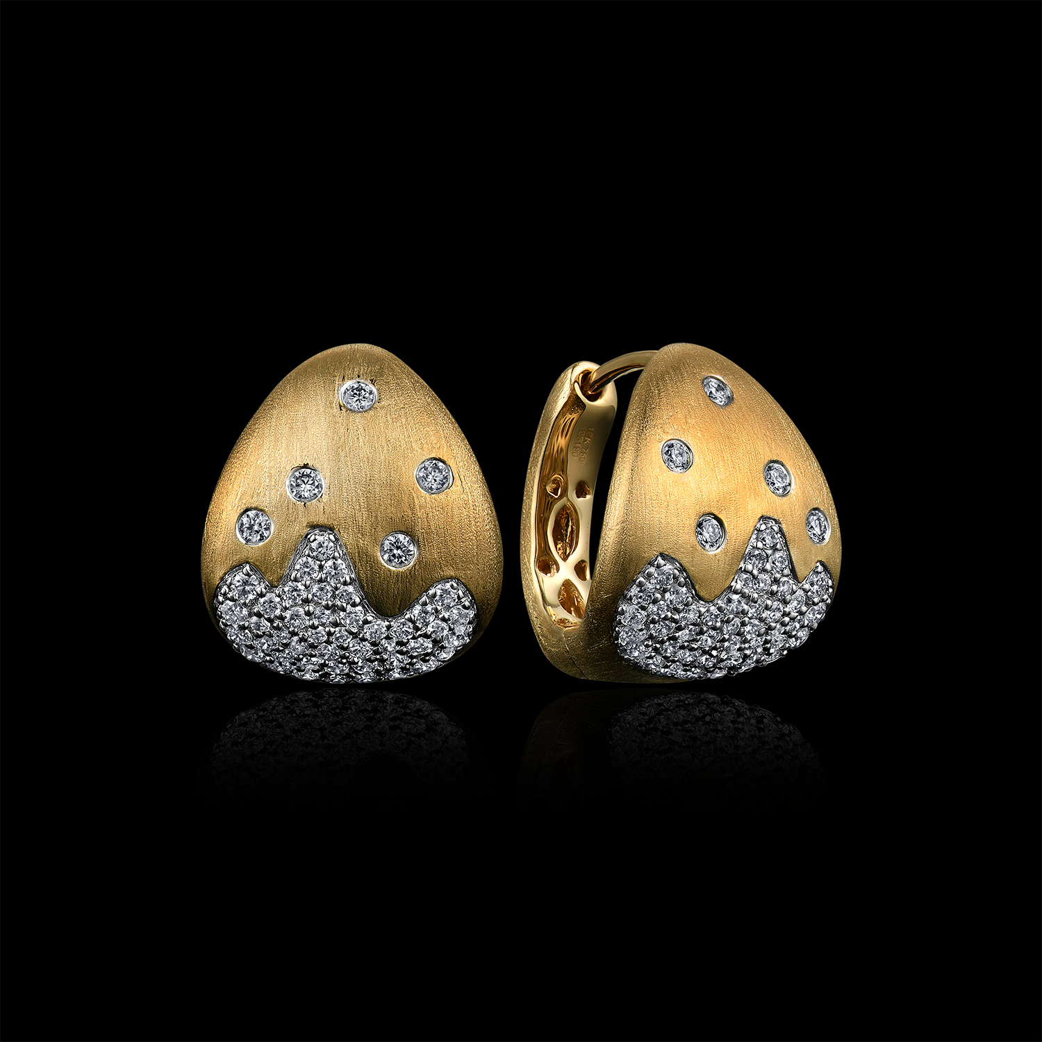 US SHOW STOCK LIST-457 E29963AYW-LG-183190 18KT 5.56G 96RD 0.54CT