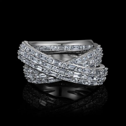 BKR100242W-132719 18KT 13.26G 54RD 1.0CT 52BD 2.07CT