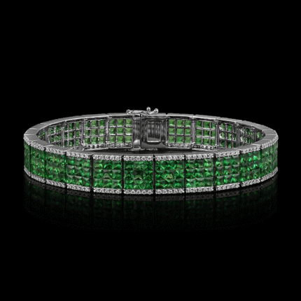 KIBR23824W-GG-142279 18KT 24.36G 225GGN 19.32CT 250RD 1.14CT