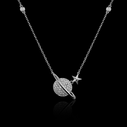KIN27418W-166122 18KT 3.47G 82RD 0.9CT