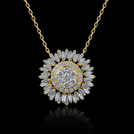 KIN28064Y-167756 18KT 3.99G 40TD 0.48CT 31RD 0.44CT