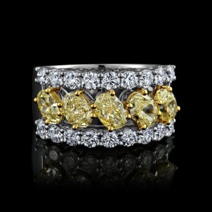 KIR22023YW-124797 18KT 7.83G 5YD 2.54CT 18RD 1.34CT NO REORDER 1.0PCS