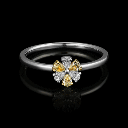 KIR25121YW-150682 18KT 2.03G 3YD 0.16CT 3PD 0.13CT