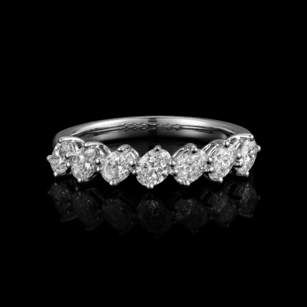 KIR26366W-154603 18KT 2.98G 7OV D 1.05CT