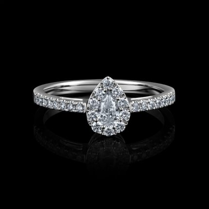 KIRP25040W-150135 18Kt 3.08G 1PD 0.23CT 26RD 0.3CT