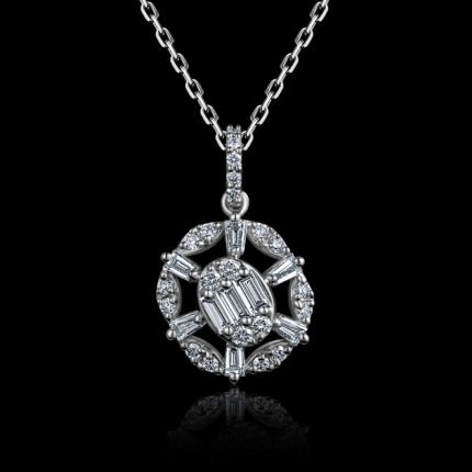 M-N26967W-161013 18KW 2.55G 6TD 0.1CT 3BD 0.08CT 21RD 0.13CT