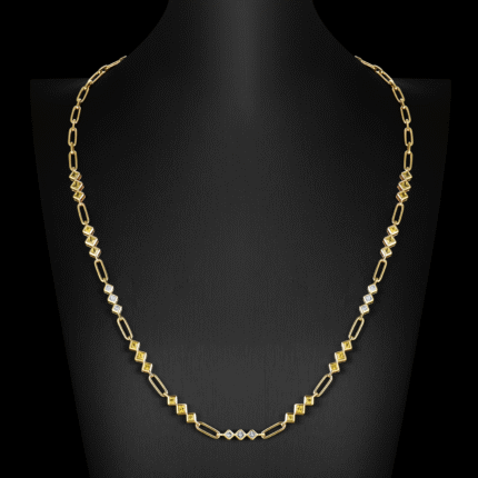 N27424Y-O-166146 18KY 12.52G 24PRSA 2.1CT 9PRD 0.41CT